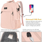 MATEIN 15.6 inch Laptop Backpack, Cute Slim Computer Travel Backpack - Image 3
