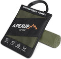 APEXUP Microfiber Travel Towel, Ultra Absorbent Quick Dry Towels, Lightweight by APEXUP