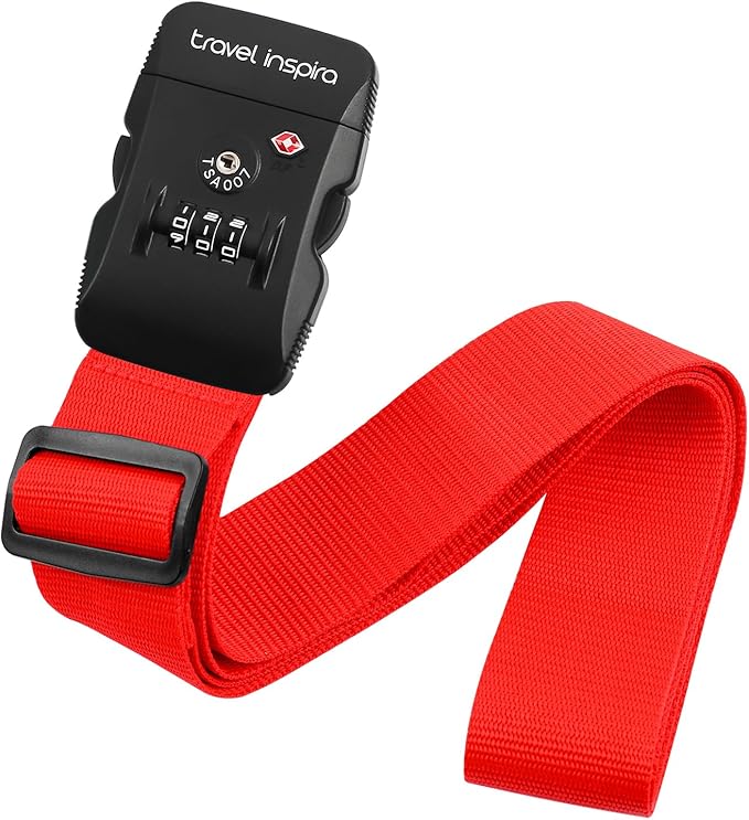 Travel Inspira Luggage Straps for Suitcases by TravelInspira