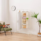 YOUDENOVA Hanging Closet Organizer, 5-Shelf Closet Hanging Storage Shelves - Image 6