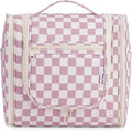 Narwey Checked Hanging Travel Toiletry Bag by Narwey