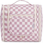 Narwey Checked Hanging Travel Toiletry Bag by Narwey