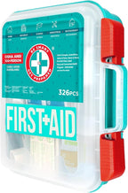 Be Smart Get Prepared First Aid Kit, 326 Piece, Exceeds OSHA and ANSI - Image 8