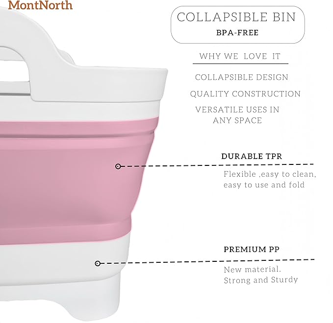 Collapsible Wash Basin 9L, Foldable Dish Tub - Image 5