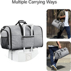 Hanke Carry on Garment Bags for Travel, Convertible Duffle Bag Luggage Bag - Image 6