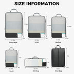 BAGAIL 6 Set/4 Set Lightweight Compression Packing Cubes - Image 4