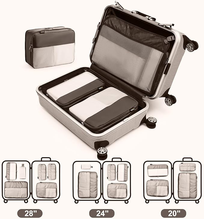 6 Set Compression Packing Cubes - Image 7