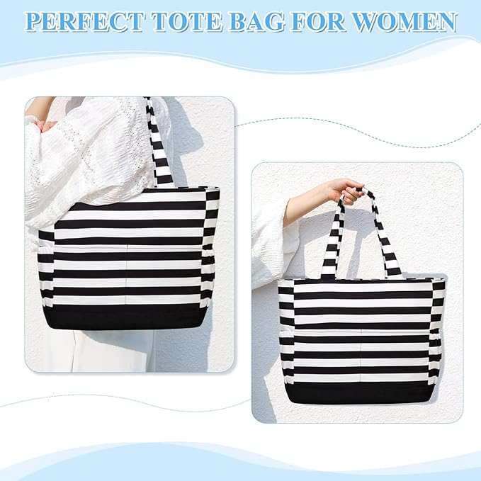 VASCHY Beach Bag for Women, Large Waterproof Sandproof Fold-able Packable Pool - Image 9