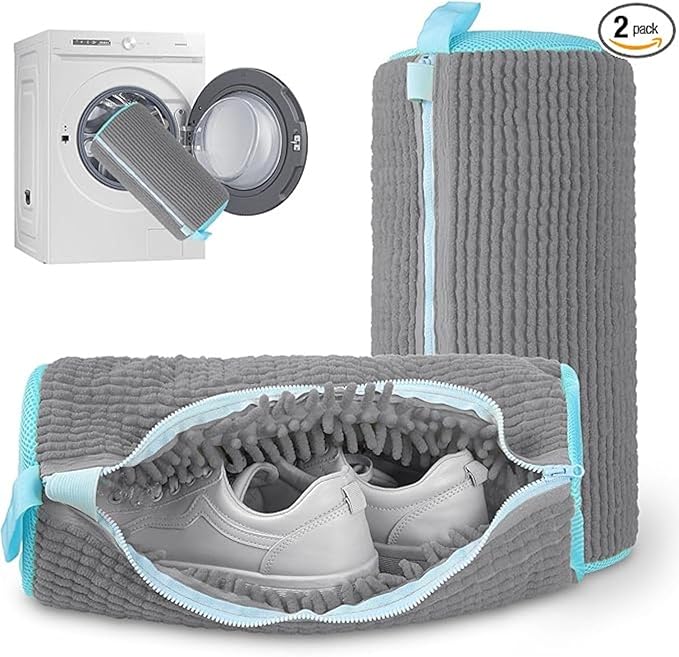 mcdhhemoShoe Washing Machine Bag, Sneaker Laundry Shoe Bag - Image 8