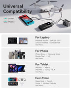INIU Power Bank, 25000mAh 100W USB C Laptop Portable Charger, PD QC Fast - Image 9