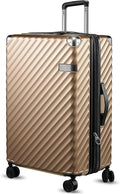 LUGGEX Luggage with Spinner Wheels, Polycarbonate Expandable Hard Shell Suitcase by LuggeXLUGGAGE