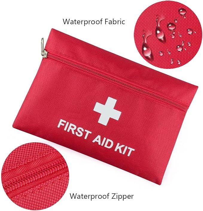 AOUTACC 12 Pack First Aid Kit Empty Bag, Travel Empty First Aid Kit Pouch - Image 2