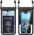 [Up to 8.5" Waterproof Phone Pouch by PEORSEFI
