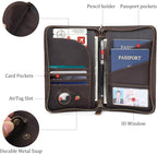 Polare Full Grain Leather Passport Holder - Image 4