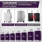 Travel Luggage Cover Suitcase Protector Scratch-Resistant Fit 19-31 Inch - Image 5