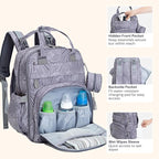 BabbleRoo Diaper Bag Backpack - Image 5
