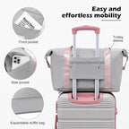 LONG VACATION 6 Piece ABS+PC Hardshell Luggage Set - Image 5