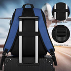 17.3 inch School Backpack, Classic Bookbag Backpack - Image 5
