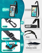 Hiearcool Universal Waterproof Case, Waterproof Phone Pouch Compatible - Image 4