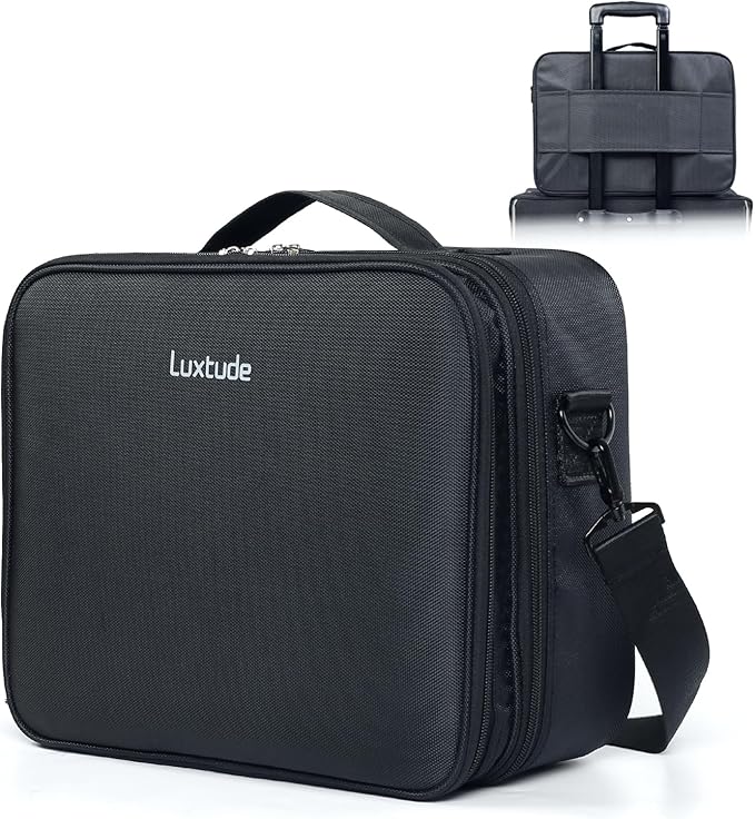 Luxtude Electronic Organizer Travel Case Large, Double Layer Tech Carrying Case by Luxtude