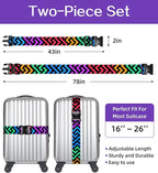 Luggage Straps for Suitcases Travel Belt Luggage Band Heavy Duty Traveling - Image 2