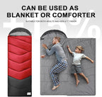 Sleeping Bags for Adults Cold Weather, Waterproof, Lightweight Sleeping Bag for - Image 4