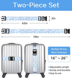 Luggage Straps for Suitcases Travel Belt Luggage Band Heavy Duty Traveling - Image 2