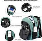 BIKROD Backpack for Girls Women, School Backpack for Teen Boys, Lightweight - Image 2