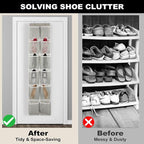 Over the Door 12 Pocket Hanging Shoe Organizer - Image 2