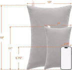NTBAY Tiny Pillows, Down Alternative 7"x11" Microfiber Mini Pillows - Image 5