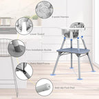 HONEY JOY 5-in-1 High Chair, Convertible Highchair - Image 3