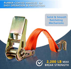 Ratchet Straps, 1 Inch x 16.4 Feet - Image 3