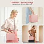 Travel Makeup Bag with LED Mirror, Cosmetic Bags - Image 8