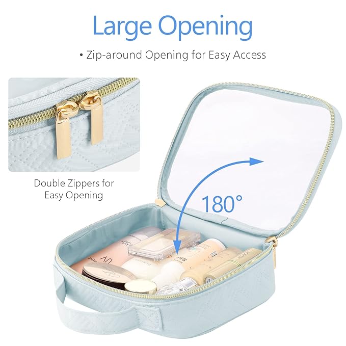 PACKISM TSA Approved Toiletry Bag, 3 Pack Clear Makeup Bags - Image 2