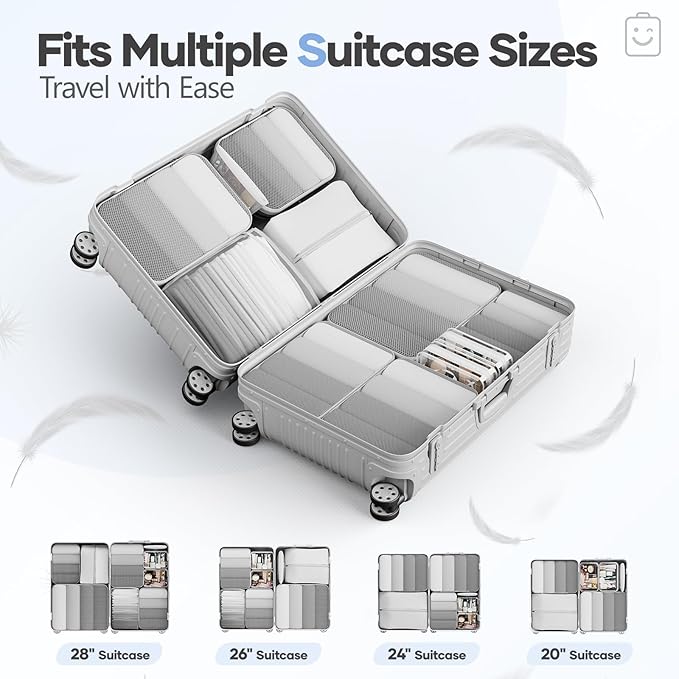 Veken 11 Set Compression Packing Cubes - Image 8