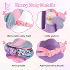 mommore Toddler Backpack for Girls 2-4, 3D Cartoon Cute Kids Backpack - Image 5