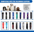 10# Detachable Pet Dog Grooming Clipper Ceramic Blade,Compatible with Andis Size 10 Cut Length 1/16"(1.5mm),Compatible with andis/wahl/Oster Dog Clippers 3PCS