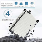 Krute Luggage 24 Inch Aluminum Frame Zipperless Suitcase - Image 8