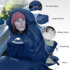 Naturehike Sleeping Bags for Adults, 23/39℉ Mummy Backpacking Sleeping Bag - Image 4