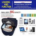 Multi-Functional Travel Laptop Backpack, Water-Resistant Large Capacity Bookbag - Image 2