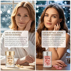 HKH Vitamin C Serum Capsules For Face: 38 Caps with Scissors - Vitamin C Anti-Wrinkle &Vitamin A Retinol Collagen Anti-Aging Daily Serum For Women - Smoothing Hydrating Firming Skin - Travel Portable
