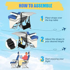 Airplane Foot Hammock, No Collapse Foot Rest - Image 4