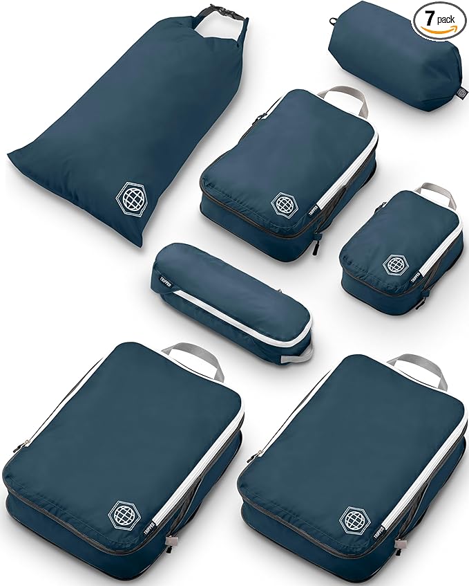 Large Compression Packing Cubes by TRIPPEDTravelGear