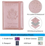 Melsbrinna Premium Leather Passport Holder Covers Case, Waterproof Rfid - Image 5
