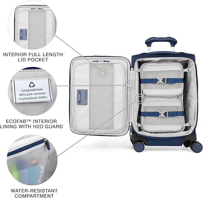 Travelpro VersaPack+ Lightweight Softside Expandable Carry on Luggage, 8 - Image 4