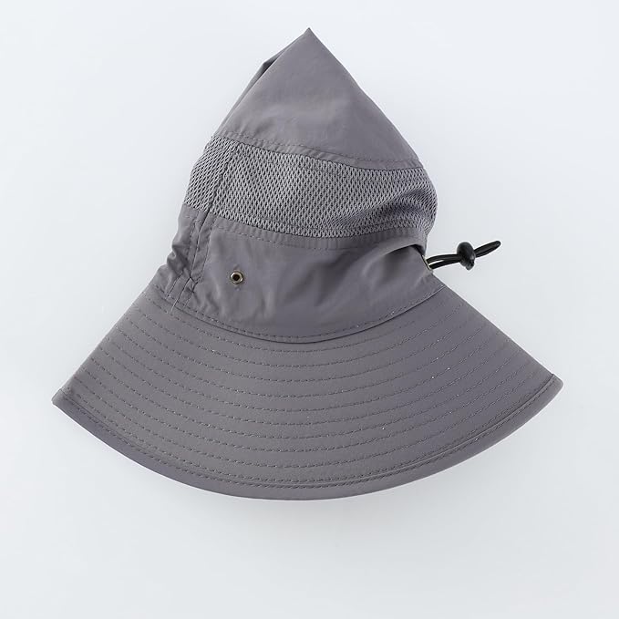 Home Prefer UPF 50+ Men's Sun Hat Wide Brim Bucket Hat UV Protection Hat - Image 8