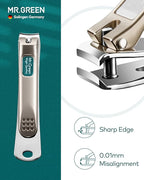 MR.GREEN Nail Clipper 4Pcs Set, Stainless Steel Manicure Pedicure Set, Medical - Image 2