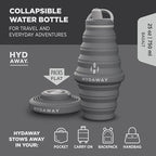 HYDAWAY 25oz Collapsible Water Bottle - Image 2