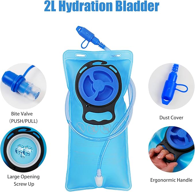 Reflective Hydration Backpack, Hydration Pack - Image 7