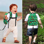 Accmor Toddler Backpack with Leash, Cute Baby Backpack with Anti Lost Wrist Link - Image 7